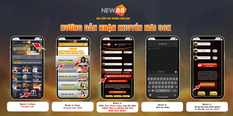 Đăng Ký Tài Khoản NEW88 - Nhận Quà Chào Mừng Cực Hấp Dẫn 2025 2 Đăng ký tài khoản NEW88 nhận quà cực cuốn